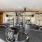 Fitness center with workout equipment